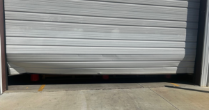 Can a damaged garage door be repaired?