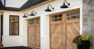 custom wood garage doors