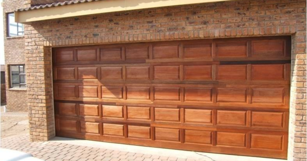 wood vs steel garage doors